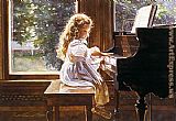 Steve Hanks The Sound of Tiny Fingers painting